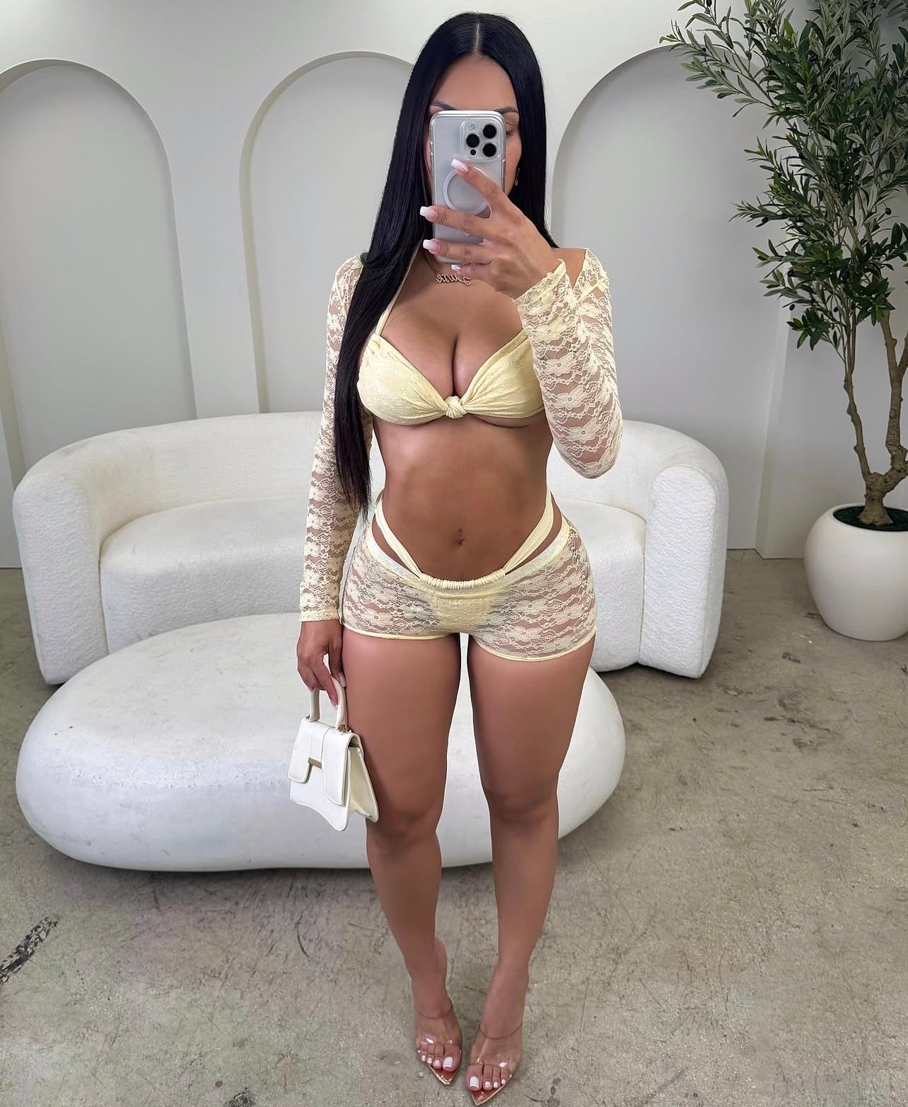 Conjunto de bikini estilo americano