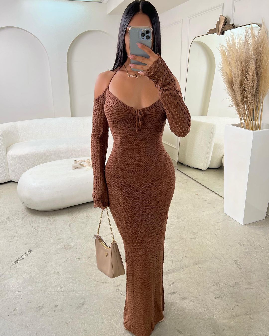 vestido longo renda praia , verao