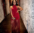 Vestido menina de vermelho