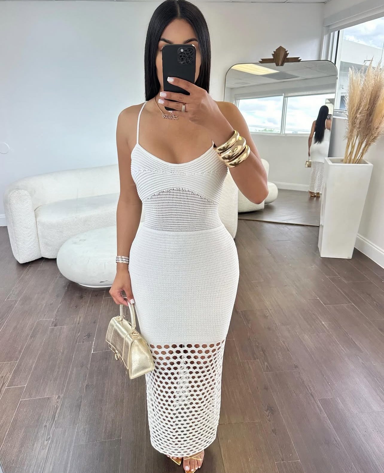 THAT GIRL# vestido crochet sunset