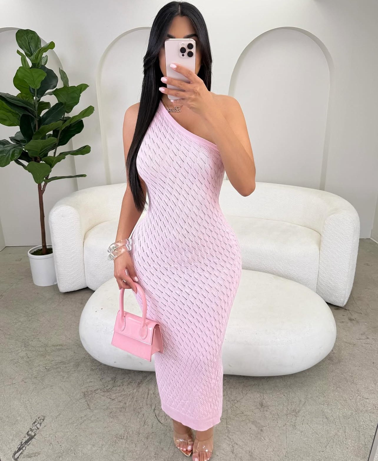 THAT GIRL vestido logo de praia justo uma alça