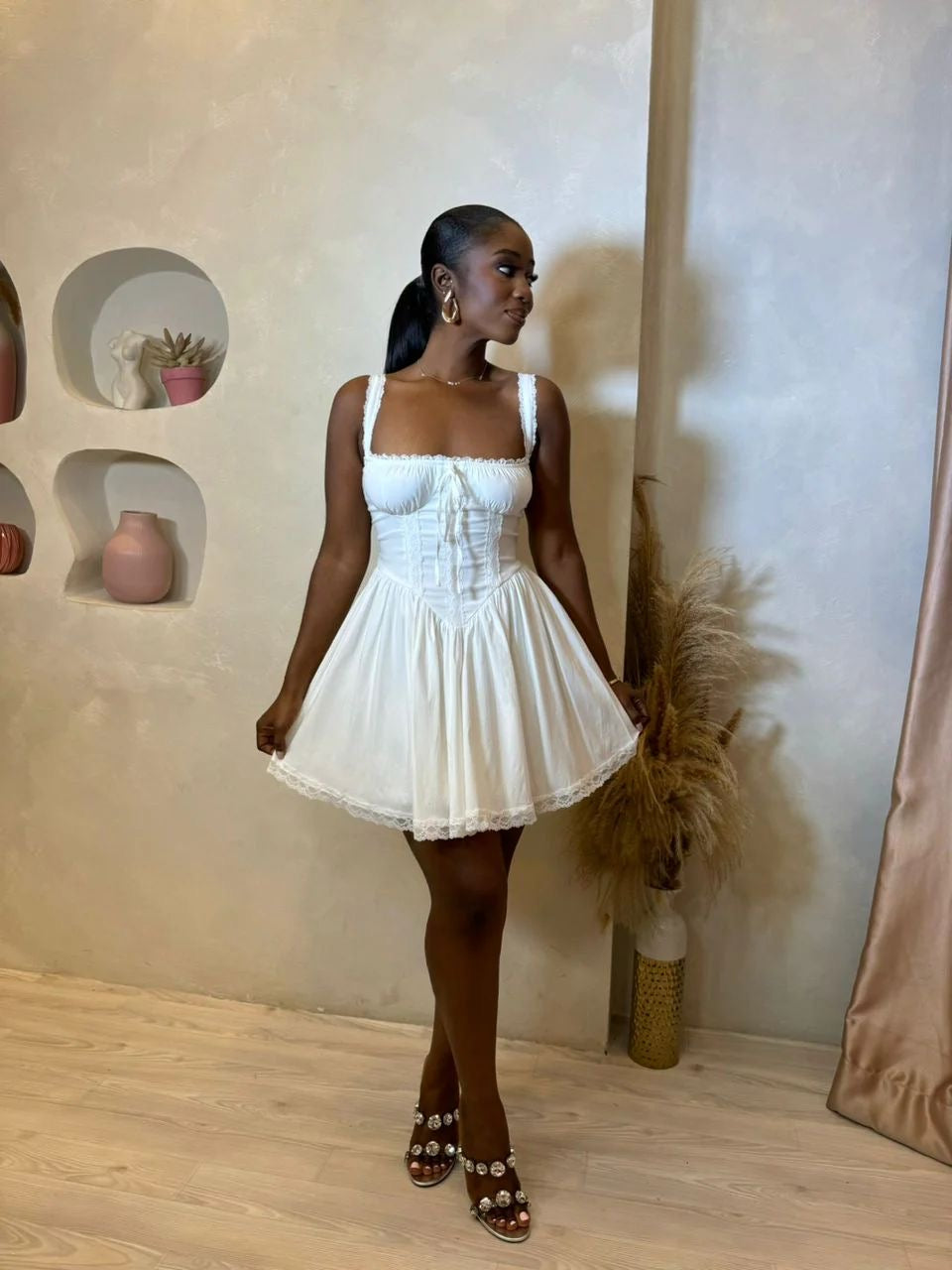 Vestido romântico, ideal para férias e aniversários
