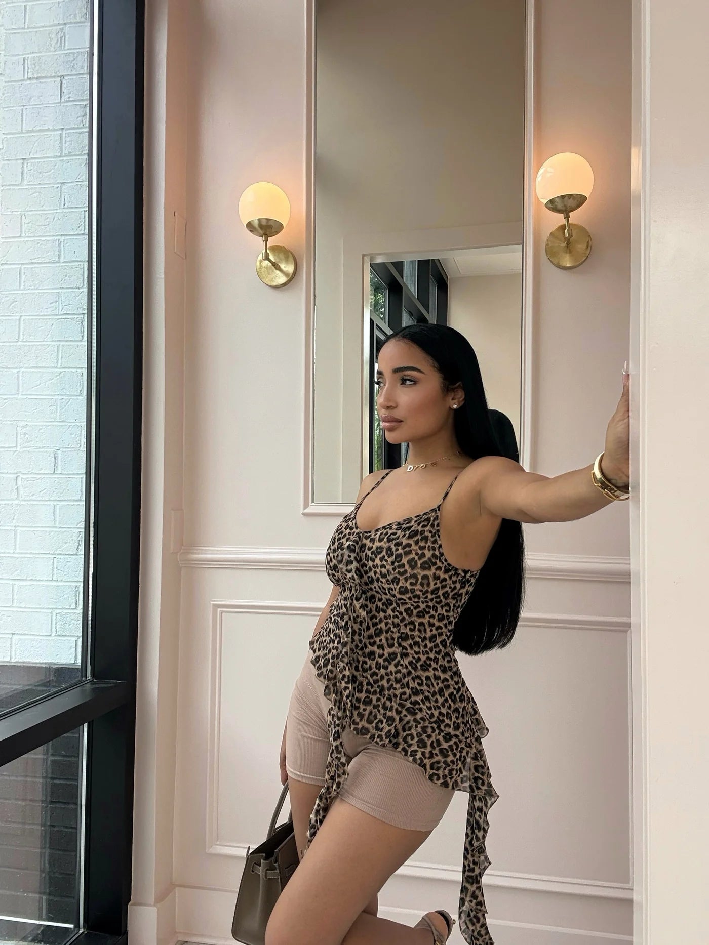 ITGIRLS BOO Top inregular c/folhos